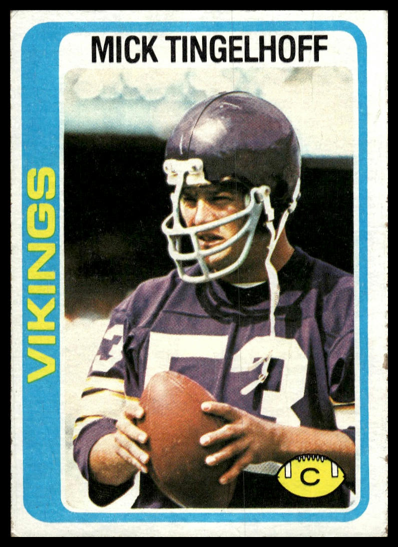 1978 Topps #451 Mick Tingelhoff