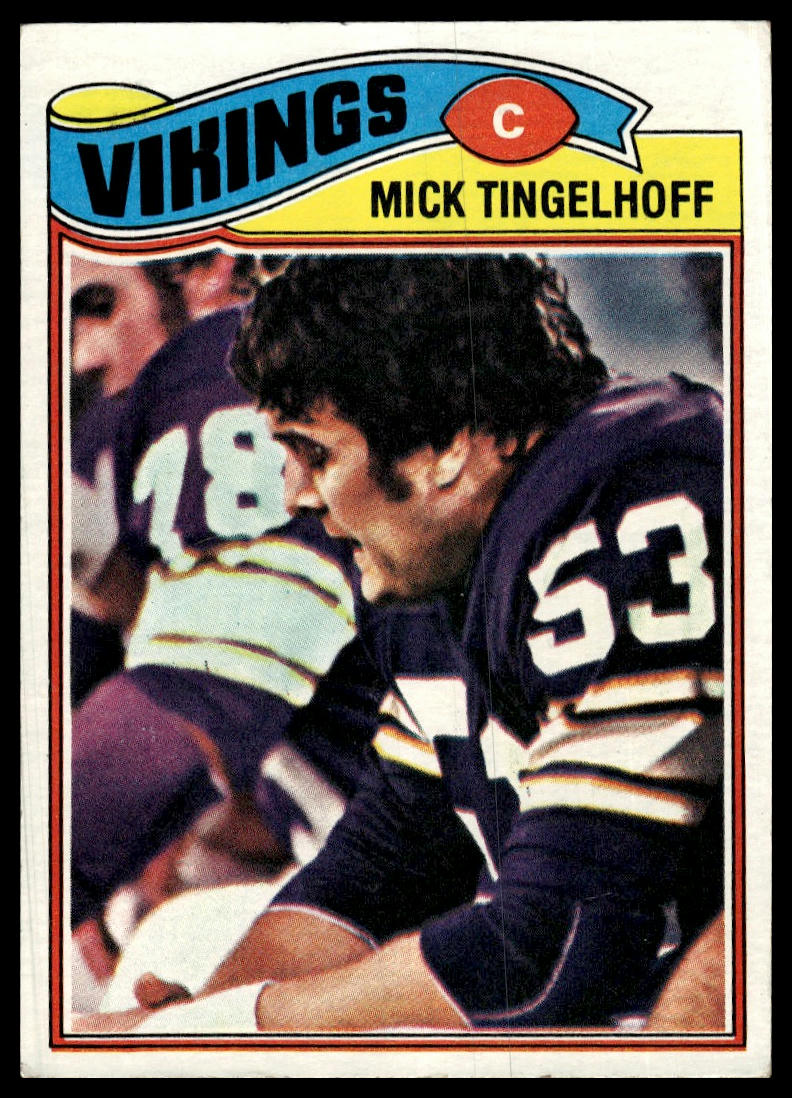 1977 Topps #291 Mick Tingelhoff