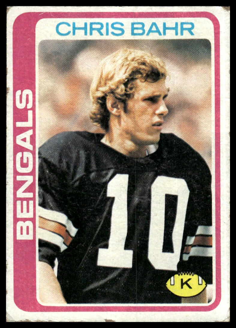 1978 Topps #94 Chris Bahr