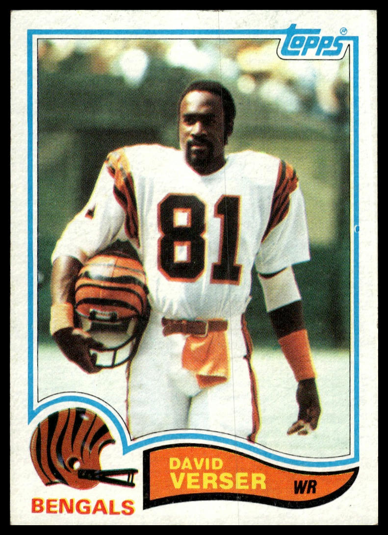 1982 Topps #53 David Verser
