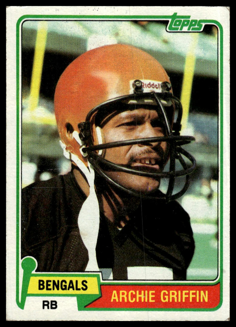 1981 Topps #38 Archie Griffin