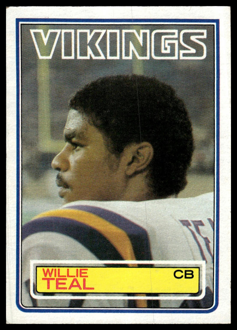 1983 Topps #106 Willie Teal