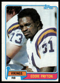 1981 Topps #304 Eddie Payton