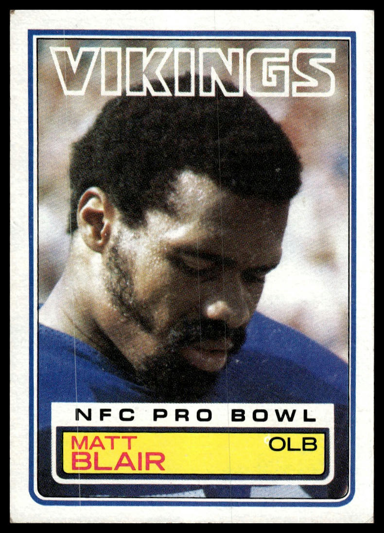 1983 Topps #98 Matt Blair