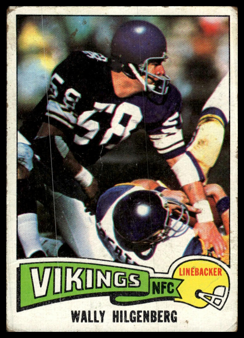 1975 Topps #469 Wally Hilgenberg