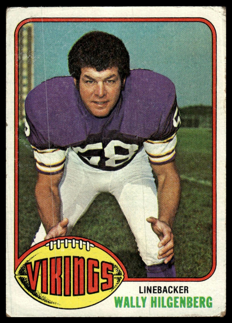 1976 Topps #84 Wally Hilgenberg
