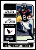 2023 Panini Contenders #42 John Metchie III Season Ticket Retail