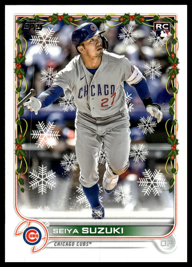 2022 Topps Holiday #HW177 Seiya Suzuki