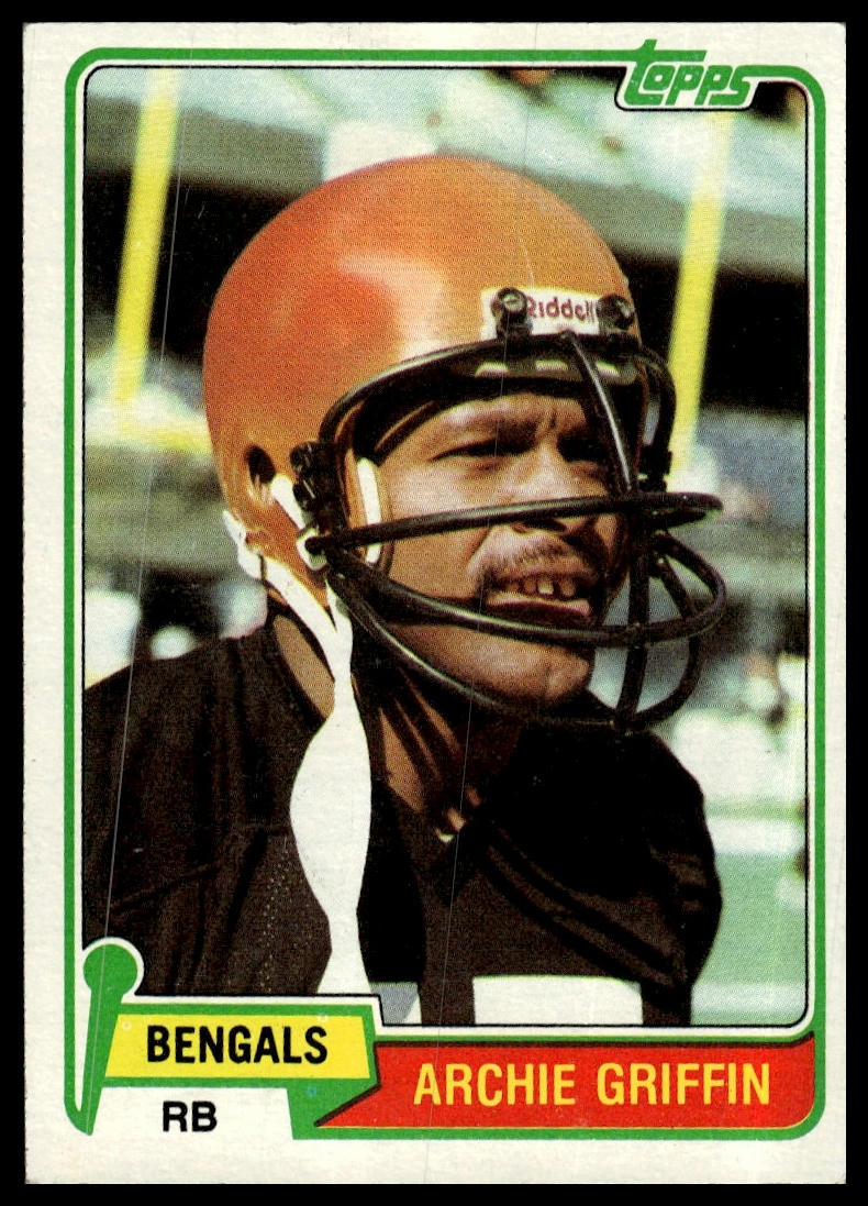 1981 Topps #38 Archie Griffin