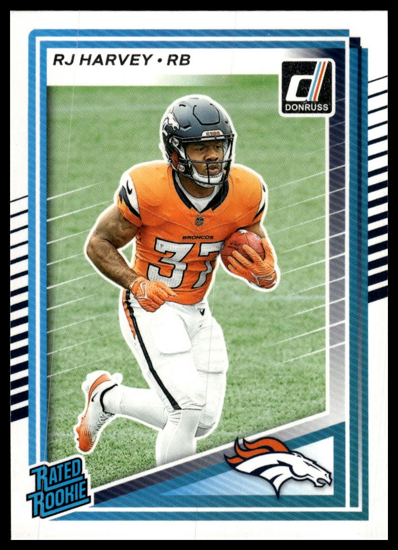 2025 Donruss #312 RJ Harvey