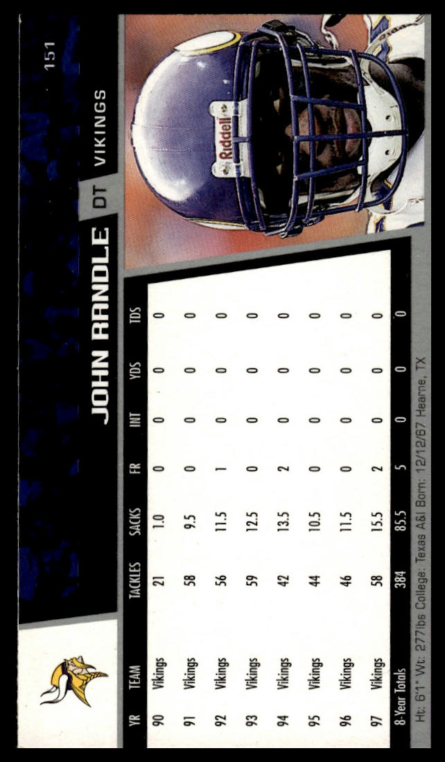 1998 Upper Deck #151 John Randle