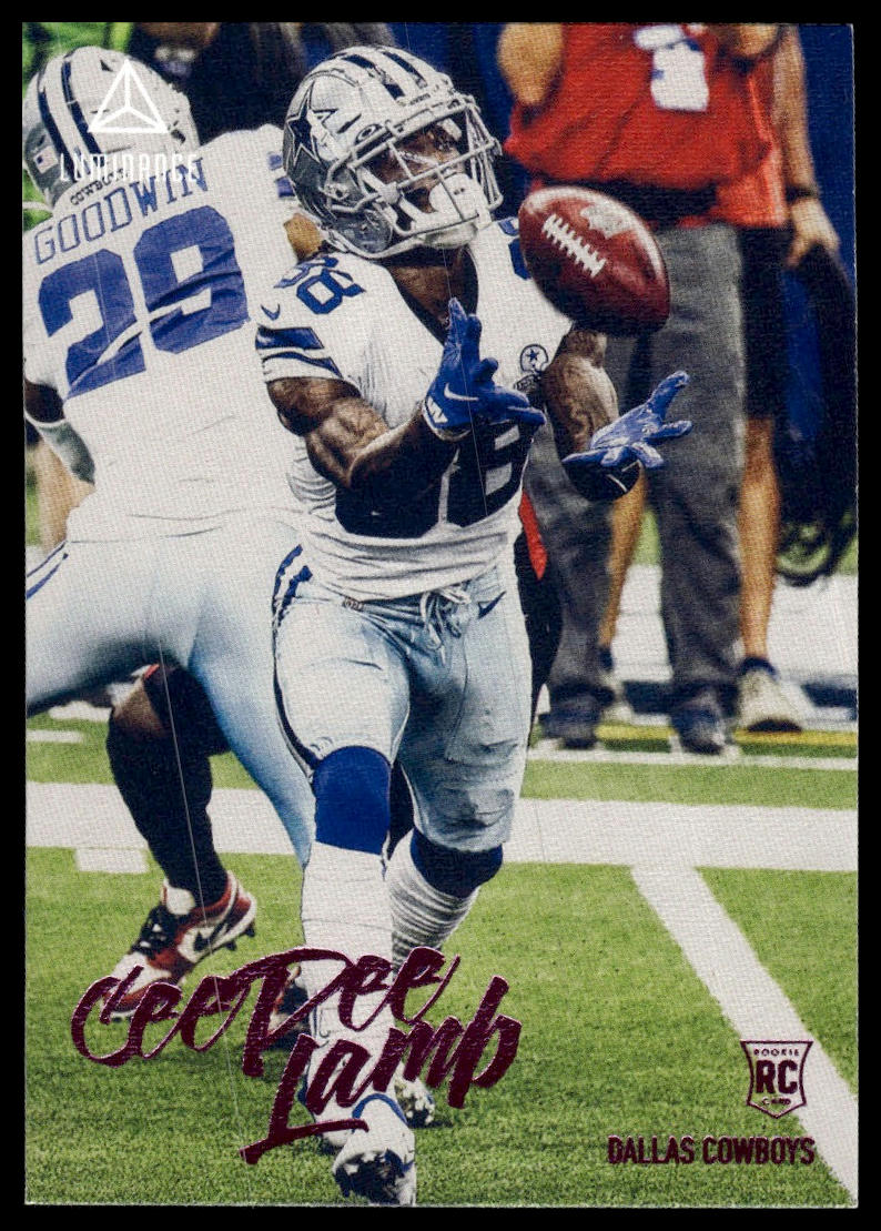 2020 Panini Chronicles #206 CeeDee Lamb Luminance Update Rookies