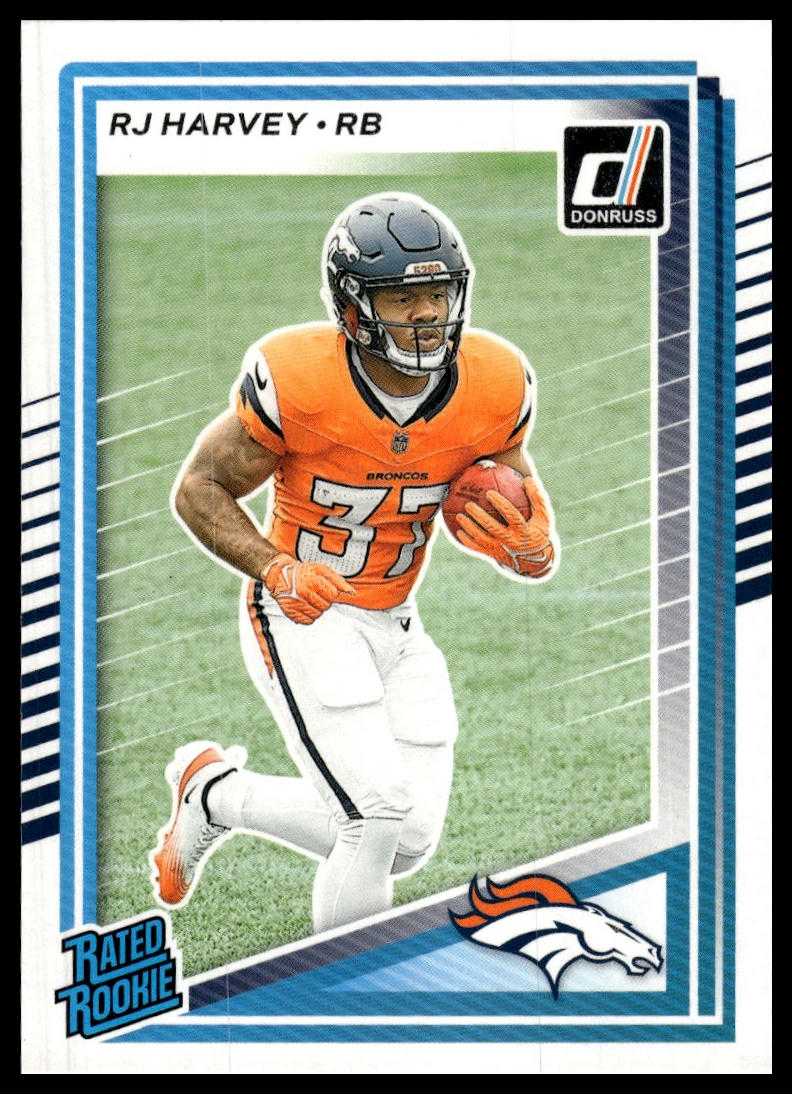 2025 Donruss #312 RJ Harvey