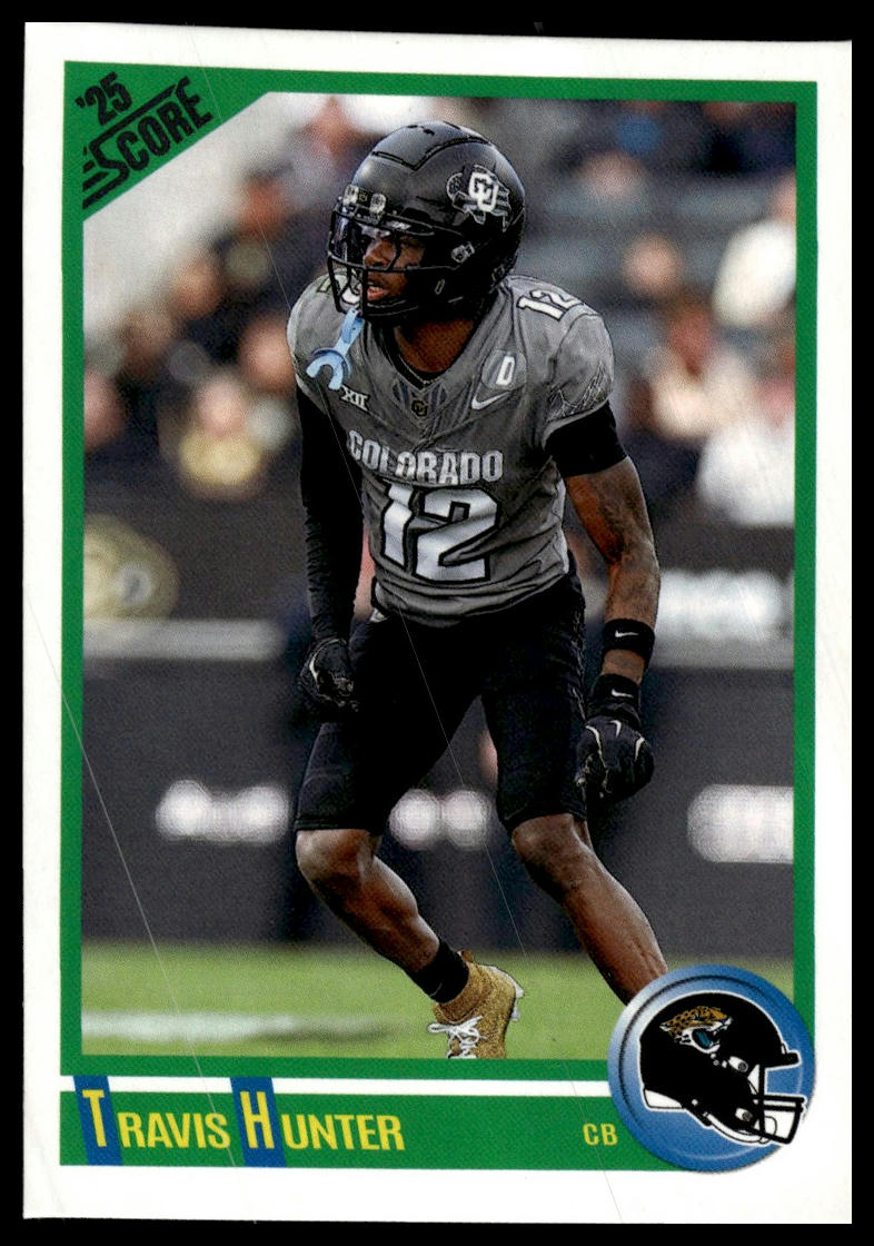 2025 Score #5 Travis Hunter Anniversary Rookies