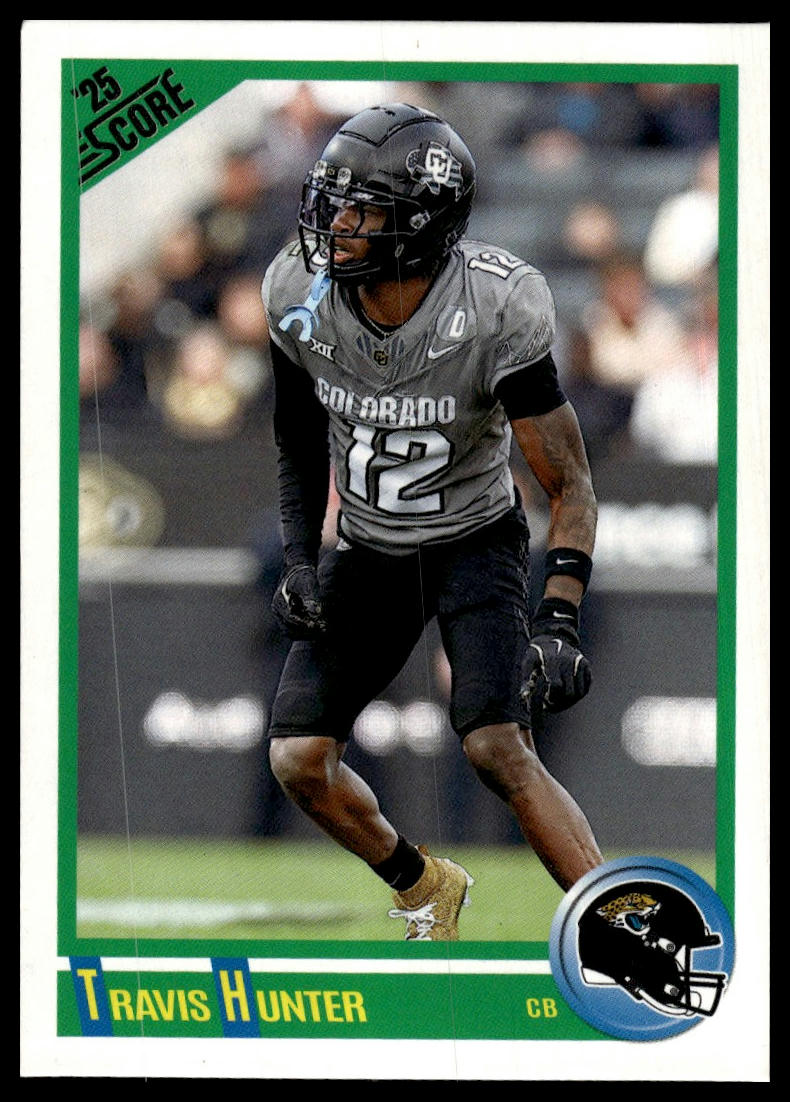 2025 Score #5 Travis Hunter Anniversary Rookies