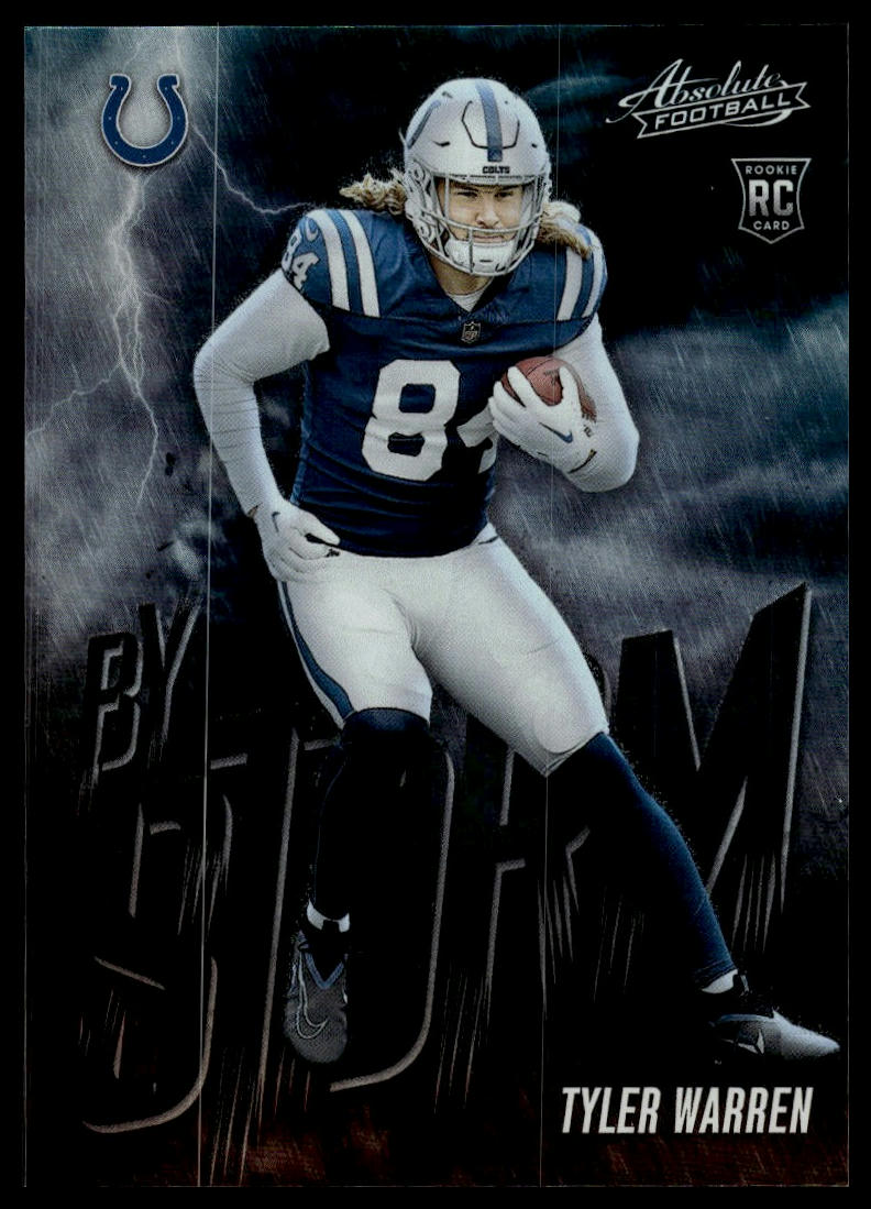 2025 Panini Absolute #20 Tyler Warren By Storm