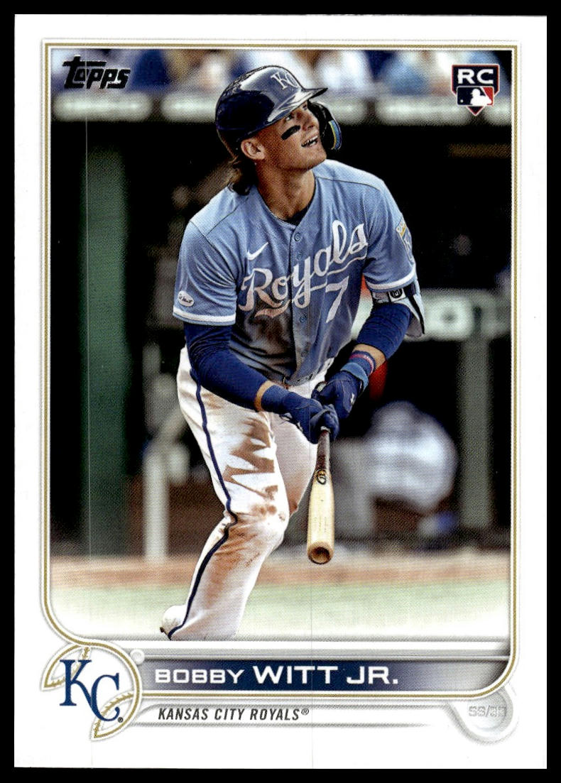 2022 Topps Update #US100 Bobby Witt Jr.