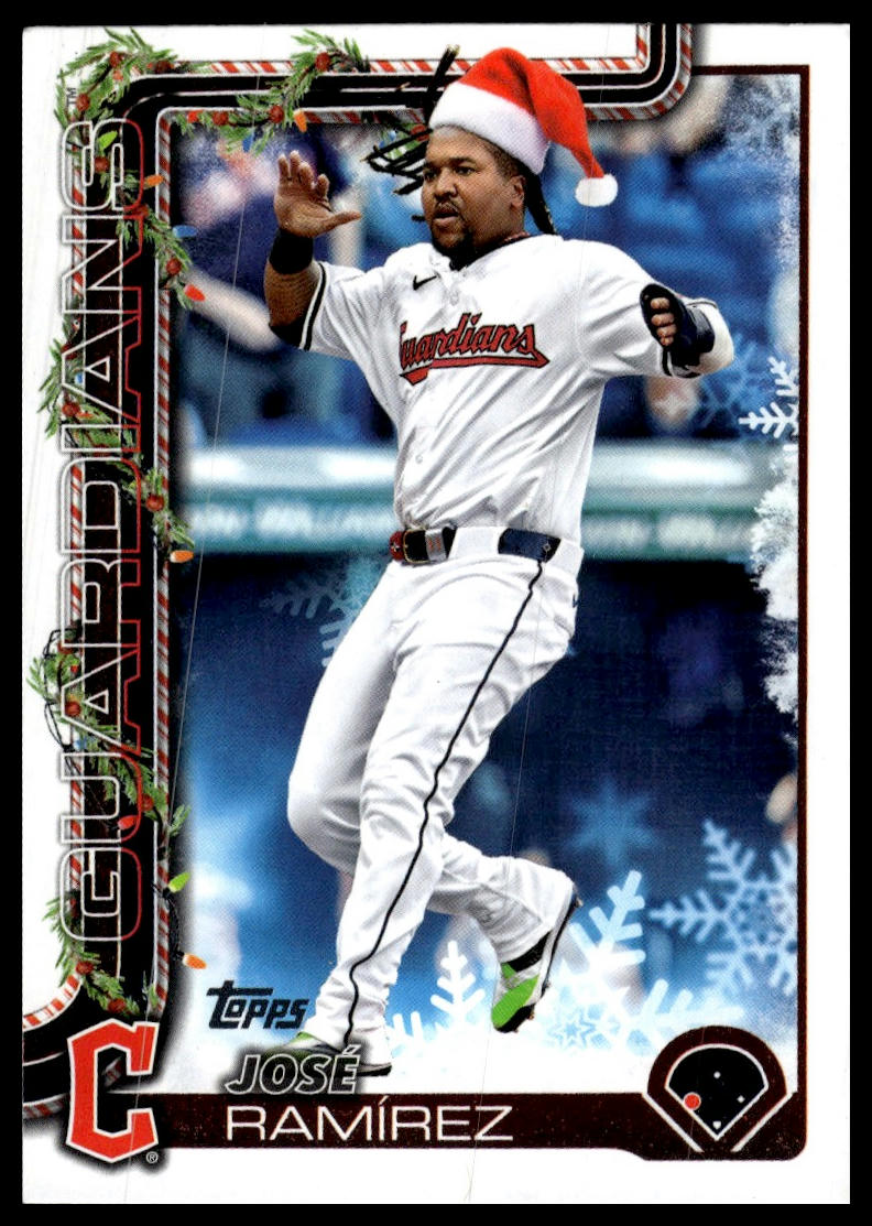 2025 Topps Holiday #H195b José Ramírez