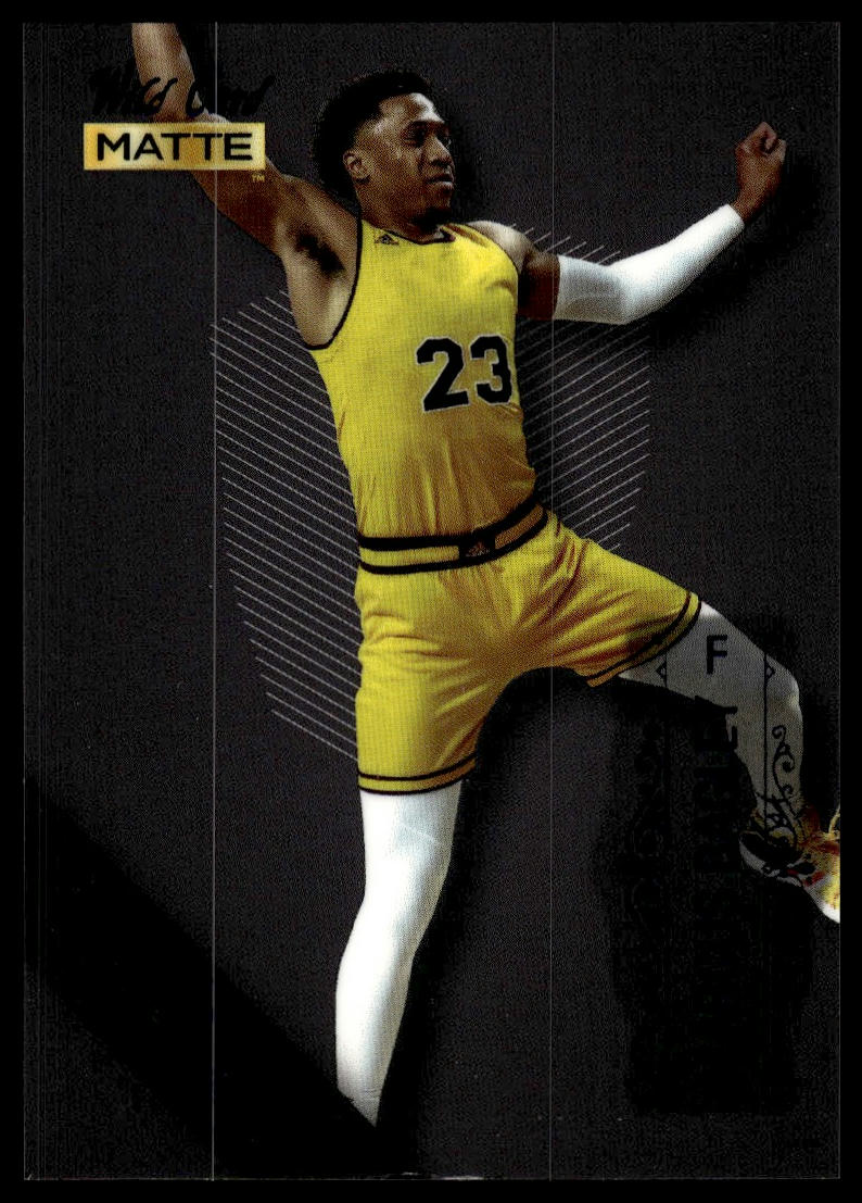 2022 Wild Card Matte #MB-55 Marcus Bagley Black