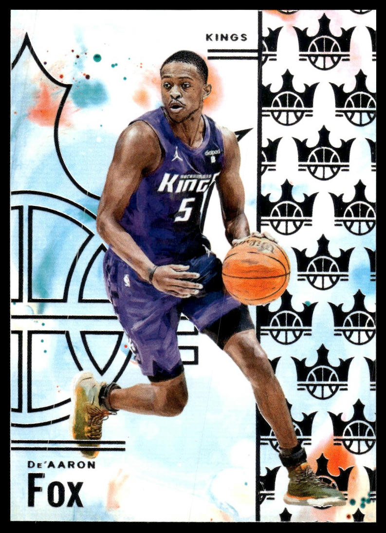 2024-25 Panini Court Kings #62 De'Aaron Fox