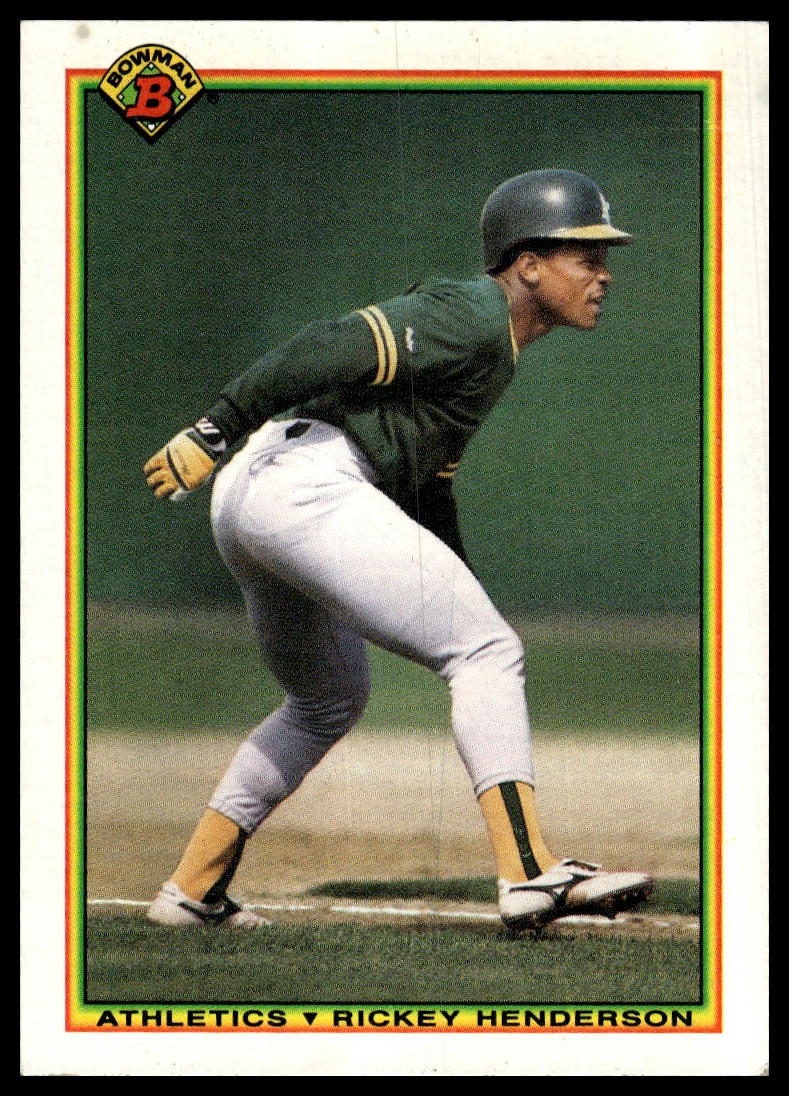 1990 Bowman #457 Rickey Henderson