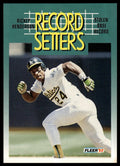 1992 Fleer #681b Rickey Henderson