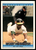 1992 Donruss #193b Rickey Henderson