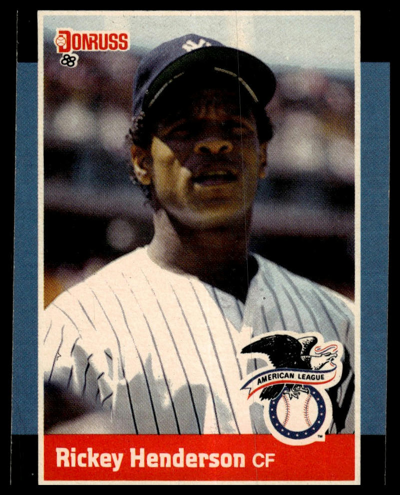 1988 Donruss All-Stars #4 Rickey Henderson