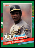 1991 Donruss #761 Rickey Henderson