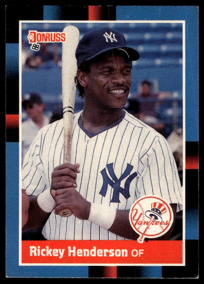 1988 Donruss #277 Rickey Henderson