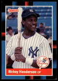 1988 Donruss #277 Rickey Henderson