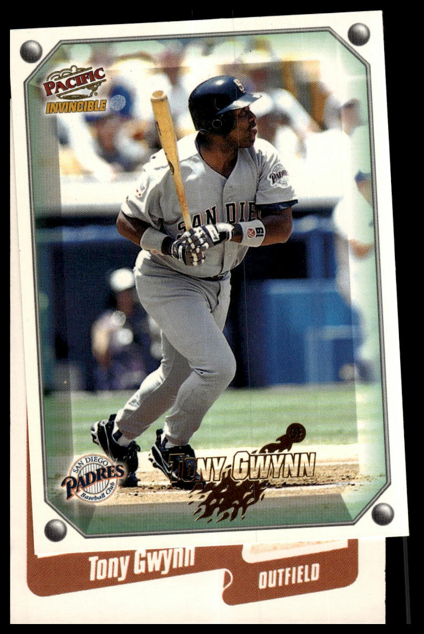 1998 Pacific Invincible #209 Tony Gwynn Gems of the Diamond