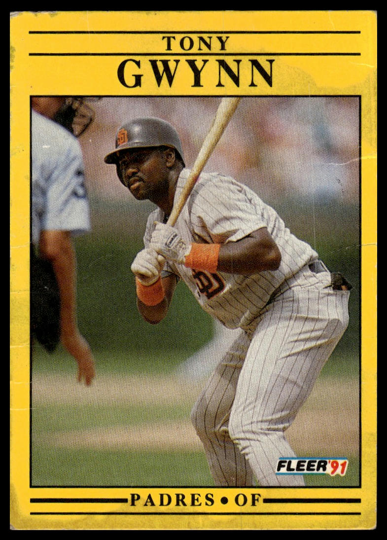 1991 Fleer #529 Tony Gwynn