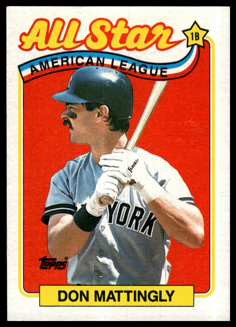 1989 Topps #397 Don Mattingly