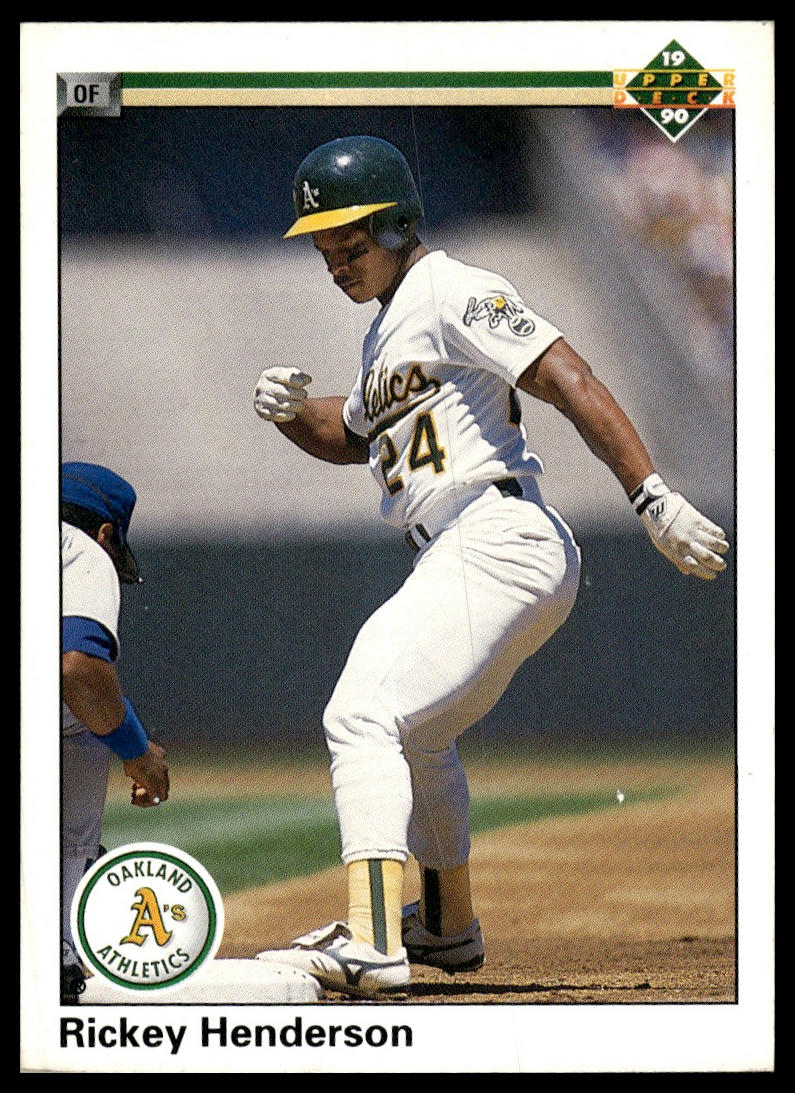 1990 Upper Deck #334 Rickey Henderson