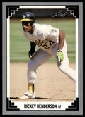 1991 Leaf #101 Rickey Henderson
