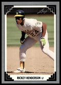 1991 Leaf #101 Rickey Henderson