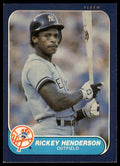 1986 Fleer #108 Rickey Henderson