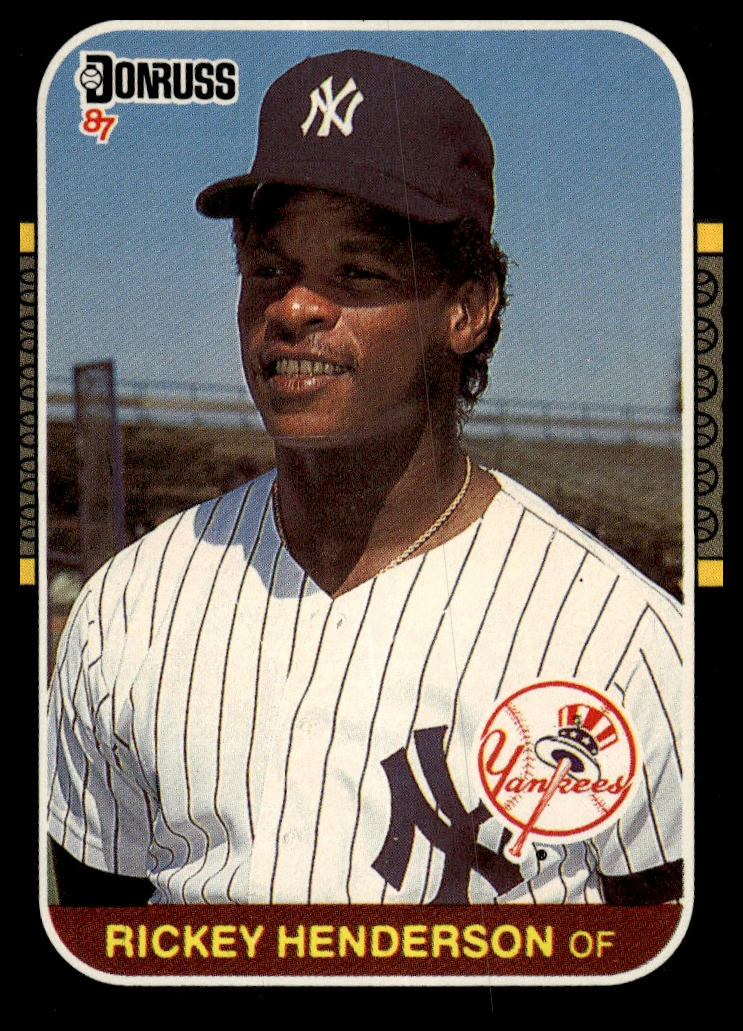 1987 Donruss #228 Rickey Henderson