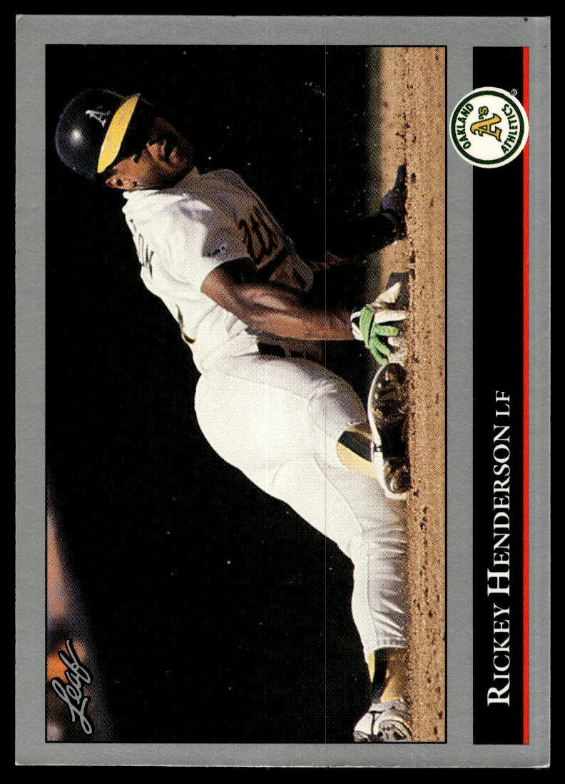 1992 Leaf #116 Rickey Henderson