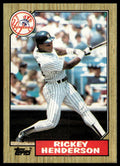 1987 Topps #735 Rickey Henderson