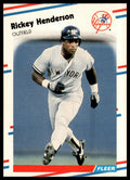 1988 Fleer #209 Rickey Henderson