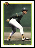 1990 Bowman #457 Rickey Henderson