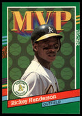1991 Donruss #387b Rickey Henderson