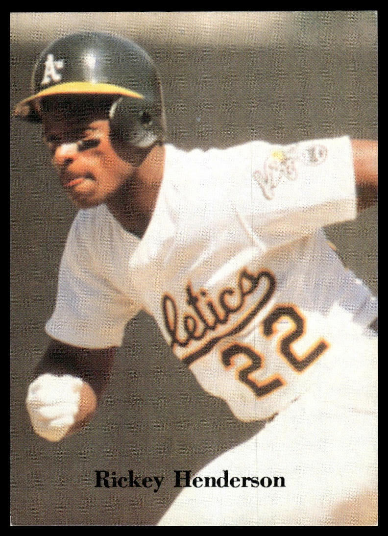 1990 Sport Cards Superstar #2 (unlicensed) #3 Rickey Henderson