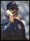 1996 Fleer Update #U197 Rickey Henderson