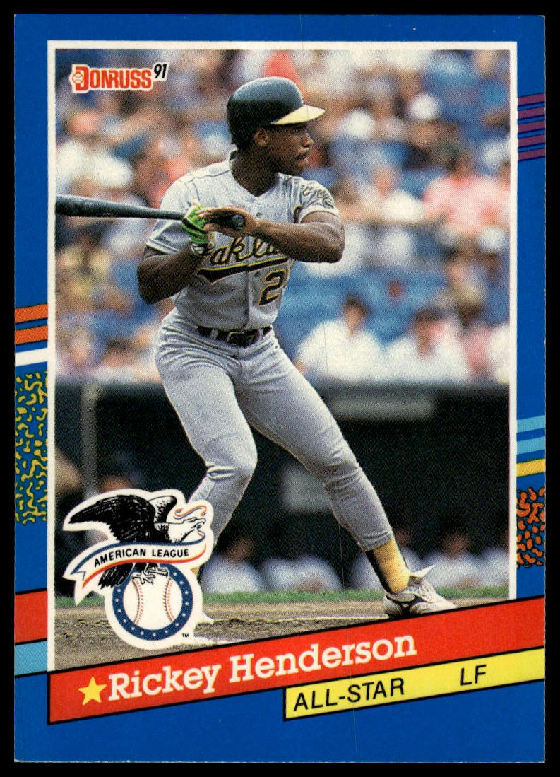 1991 Donruss #53 Rickey Henderson