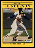 1991 Fleer #10 Rickey Henderson