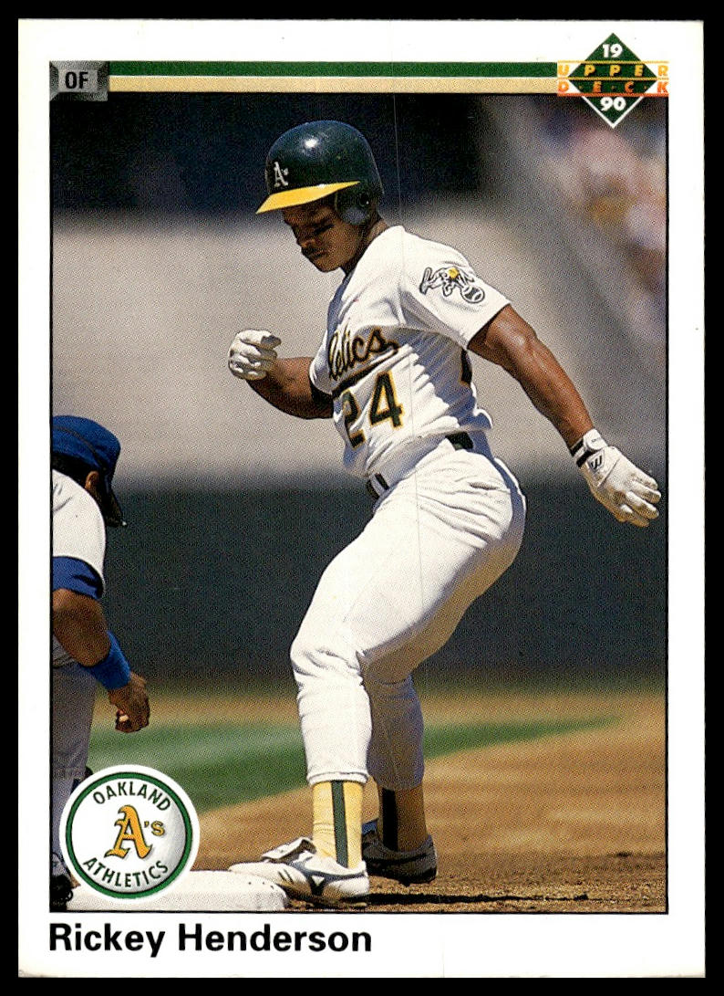 1990 Upper Deck #334 Rickey Henderson