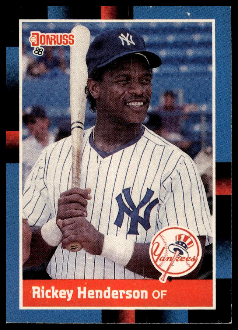 1988 Donruss #277 Rickey Henderson